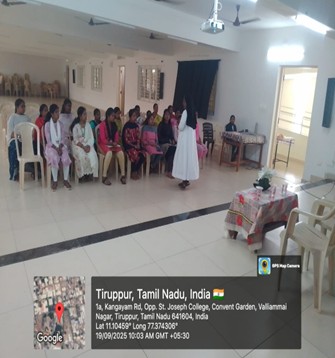 AICUF reflection session